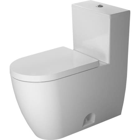 Duravit One-Piece Toilet Me By Starck 2Flush, Elongated, Siphon Jet Wh 2173010001